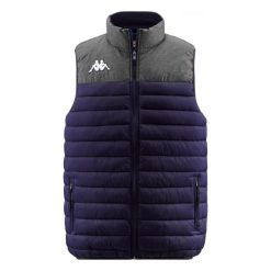 Kurtka puchowa Kappa Dattilo. Niebieskie kurtki męskie Kappa, na zimę, m, bez wzorów, z puchu, sportowe, bez ramiączek, bez kaptura. W wyprzedaży za 268.30 zł.