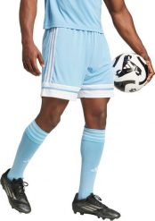 Spodenki męskie adidas Squadra 25 błękitne JH3407 XL. Niebieskie szorty sportowe męskie ADIDAS, bez wzorów, sportowe. Za 113.44 zł.
