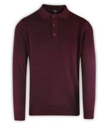 Sweter, Bordowy z Kołnierzykiem, Góra Rozpinana na Guziki, Jednokolorowy -EM Men's Accessories. Czerwone kardigany męskie Em men's accessories, bez wzorów, z bawełny, klasyczne, bez kołnierzyka, bez ramiączek. Za 149.00 zł.