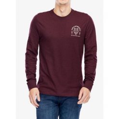 Bluza bez kaptura męska Smartwool Bear Stare Graphic Long Sleeve Tee. Fioletowe bluzy nierozpinane męskie Smartwool, m, bez wzorów, retro, bez ramiączek, bez kaptura. Za 261.99 zł.