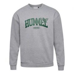 Luźna bluza z okrągłym dekoltem Hummel University Bee. Szare bluzy nierozpinane męskie HUMMEL, m, bez wzorów, bez ramiączek, bez kaptura. W wyprzedaży za 165.50 zł.