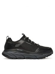 Skechers Trekkingi D'Lux Journey 237419 BKCC Czarny. Czarne buty trekkingowe męskie Skechers, bez wzorów, z materiału, sportowe, bez obcasa, bez zapięcia. Za 379.99 zł.