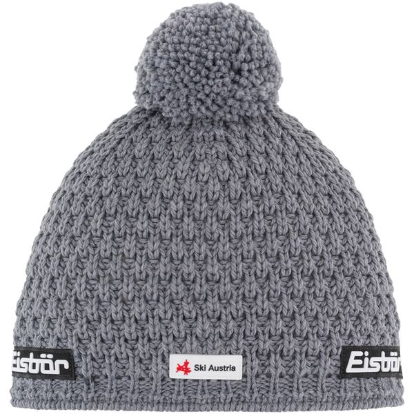 Czapka Eisbar Trail Pompon MÜ SKA. Szare czapki męskie Eisbar, bez wzorów, sportowe. Za 199.99 zł.