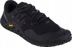 Buty trekkingowe męskie Merrell Merrell Trail Glove 7 J037151 Czarne 44. Czarne buty trekkingowe męskie Merrell, bez wzorów, bez zapięcia. Za 464.64 zł.