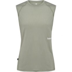 Tank top Hummel Pulse. Szare t-shirty sportowe męskie HUMMEL, bez wzorów, sportowe, bez ramiączek. Za 147.00 zł.