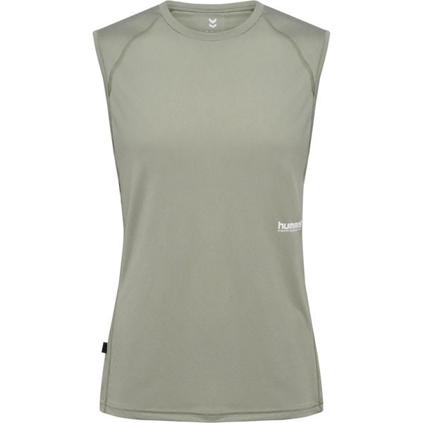 Tank top Hummel Pulse. Szare t-shirty sportowe męskie HUMMEL, bez wzorów, sportowe, bez ramiączek. Za 147.00 zł.