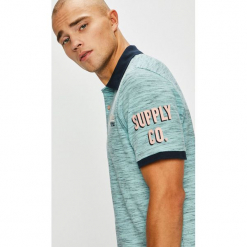 Jack & Jones - Polo. Szare koszulki polo męskie Jack & Jones, z nadrukiem, z bawełny, polo, z krótkim rękawem. Za 129.90 zł.