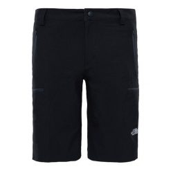 Spodenki turystyczne męskie The North Face M Exploration Short. Czarne szorty sportowe męskie The North Face, bez wzorów, sportowe. Za 212.00 zł.