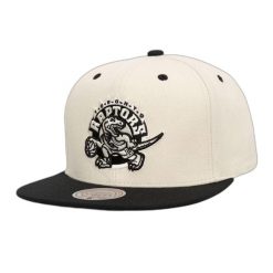 Czapka typu snapback Mitchell & Ness Evergreen Toronto Raptors. Białe czapki męskie Mitchell & Ness, bez wzorów, eleganckie. Za 214.50 zł.