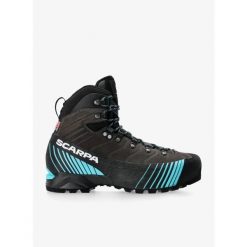 Buty do raków półautomatycznych męskie Scarpa Ribelle HD. Czarne buty trekkingowe męskie Scarpa, bez wzorów, bez zapięcia, trekkingowe. Za 1,289.39 zł.