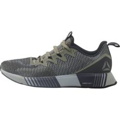 Reebok FUSION FLEXWEAVE Obuwie do biegania treningowe green/black/army green. Buty do biegania męskie marki Reebok. W wyprzedaży za 384.30 zł.