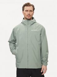 Adidas Kurtka outdoor Terrex Multi 2L IN4771 Zielony Regular Fit. Zielone kurtki outdoor męskie ADIDAS, l, bez wzorów, z syntetyku, bez kaptura, outdoorowe. Za 489.99 zł.