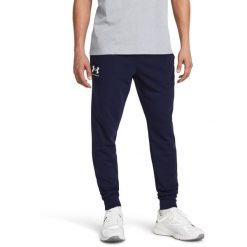 Spodnie Under Armour Rival Terry Jogger, Mężczyźni. Białe spodnie dresowe męskie Under Armour, bez wzorów, z dresówki. Za 246.60 zł.