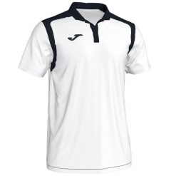 Koszulka polo do tenisa męska Joma Championship V. Białe koszulki polo męskie Joma, m, bez wzorów, sportowe, bez kołnierzyka, bez ramiączek. Za 99.99 zł.