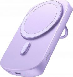 Powerbank Joyroom Joyroom JR-W030 6000mAh 20W MagSafe z ringiem i podstawką fioletowy. Fioletowe powerbanki Joyroom. Za 89.80 zł.
