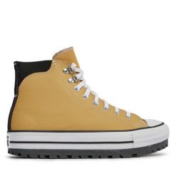Trampki Converse. Brązowe trampki męskie Converse, bez wzorów, bez zapięcia. Za 569.99 zł.