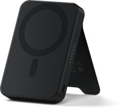 Satechi OntheGo Powerbank 10K - magnetyczny powerbank z podstawką 10k mAh kompatybilny z MagSafe i Qi2 (black). Czarne powerbanki Satechi. Za 306.89 zł.