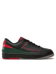 Nike Sneakersy Air Jordan 2 Retro Low DV9956 006 Czarny. Czarne buty sportowe na co dzień męskie Nike, m, bez wzorów, ze skóry, retro, bez ramiączek, bez kaptura. Za 579.99 zł.
