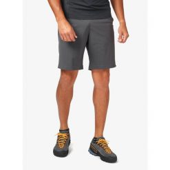 Spodenki turystyczne męskie Rab Momentum Shorts. Szare szorty sportowe męskie RAB, bez wzorów. Za 188.99 zł.