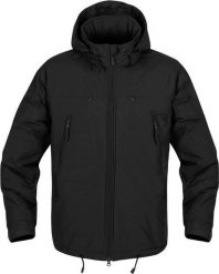 Kurtka męska Helikon-Tex Husky czarna r. M. Czarne kurtki męskie Helikon-Tex, m, bez wzorów, bez ramiączek, bez kaptura. Za 899.99 zł.