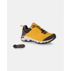 Buty trekkingowe Kilpi Anak Low WP-U. Żółte buty trekkingowe męskie Kilpi, bez wzorów, z nylonu, bez zapięcia, trekkingowe. Za 835.17 zł.