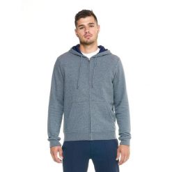 Męska bluza Leone z kapturem i zamkiem błyskawicznym Lifestyle. Szare bluzy z kapturem męskie LEONE 1947 APPAREL, l, bez wzorów, z tkaniny, z kapturem. W wyprzedaży za 223.60 zł.