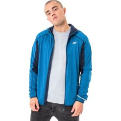 4f Bluza męska H4L18-BLMF004 granatowa r. L. Szare bluzy nierozpinane męskie 4f, sportowe. Za 122.20 zł.