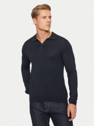 Sisley Sweter 11BAS300J Granatowy Regular Fit. Niebieskie kardigany męskie Sisley, m, bez wzorów, z syntetyku, bez ramiączek. Za 189.99 zł.