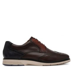 Półbuty Josef Seibel. Brązowe eleganckie półbuty męskie Josef Seibel, wizytowe, bez obcasa, bez zapięcia. Za 309.99 zł.