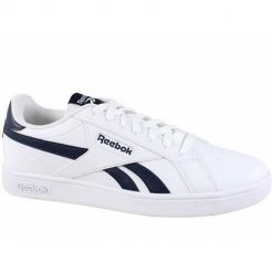 Buty do chodzenia męskie Reebok Court Retro. Białe buty sportowe na co dzień męskie Reebok, m, bez wzorów, z materiału, retro, bez ramiączek, bez kaptura, trekkingowe. Za 264.00 zł.