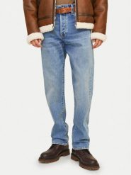 Jack & Jones Jeansy Chris 12259166 Niebieski Relaxed Fit. Niebieskie jeansy męskie Jack & Jones, bez wzorów, z bawełny. Za 219.99 zł.