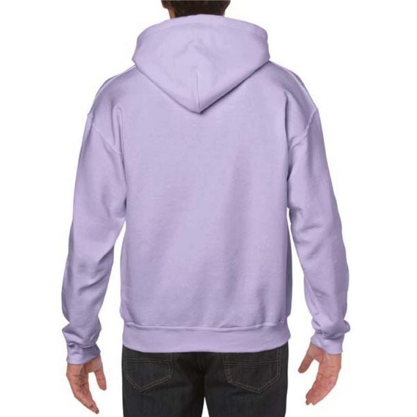 Bluza Z Kapturem Dla Dorosłych Unisex Heavy Blend. Fioletowe bluzy nierozpinane męskie GILDAN, m, bez wzorów, z kapturem. Za 99.99 zł.