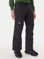 Quiksilver Spodnie snowboardowe Utility EQYTP03220 Czarny Modern Fit. Czarne spodnie narciarskie i snowboardowe męskie Quiksilver, bez wzorów, z syntetyku, narciarskie. Za 979.99 zł.