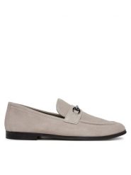 Aldo Półbuty Traveller 14006955 Szary. Szare codzienne półbuty męskie Aldo, bez wzorów, ze skóry, bez obcasa, bez zapięcia. Za 499.99 zł.