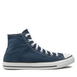 Trampki Converse. Niebieskie trampki męskie Converse, bez wzorów, retro, bez zapięcia. Za 269.99 zł.