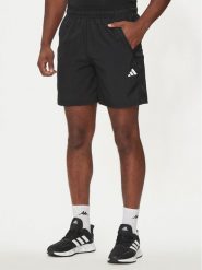 Adidas Szorty sportowe Train Essentials Woven Training Shorts IC6976 Czarny Regular Fit. Czarne szorty sportowe męskie ADIDAS, bez wzorów, z syntetyku, sportowe. Za 109.99 zł.