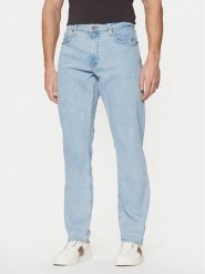Guess Jeans Jeansy M4YA1C D5DM1 Niebieski Slim Fit. Niebieskie jeansy męskie Guess Jeans, z aplikacjami, z bawełny. Za 249.99 zł.