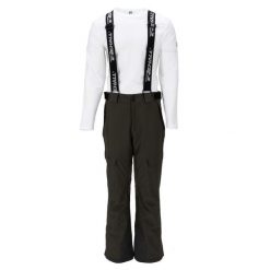 REHALL - BACKBONE-R - Herren Wintersporthose. Czarne spodnie narciarskie i snowboardowe męskie REHALL, bez wzorów, narciarskie. W wyprzedaży za 548.10 zł.