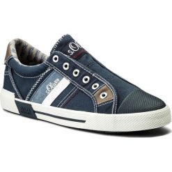 Trampki S.OLIVER - 5-14603-20 Navy 805. Trampki męskie marki S.Oliver. W wyprzedaży za 129.00 zł.