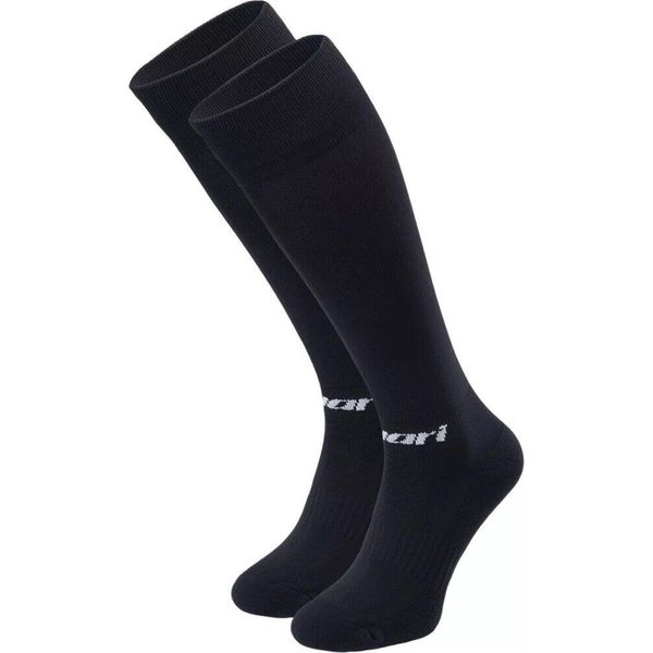 Getry piłkarskie męskie Huari YLON. Czarne legginsy męskie Huari, m, bez wzorów, do piłki nożnej. Za 40.16 zł.