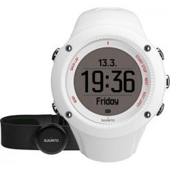 Suunto Zegarek sportowy do biegania GPS Ambit3 Run HR White Suunto White roz. uniw (SS021259000). Pulsometry marki Suunto. Za 899.00 zł.