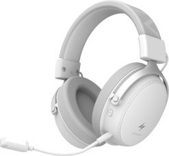 Słuchawki ATK Neptune N9 Pro White Białe Bezprzewodowe Słuchawki Gamingowe. Białe słuchawki bluetooth ATK. Za 294.86 zł.