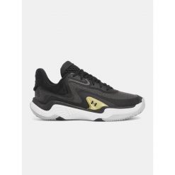 Buty do koszykówki Under Armour Spawn 7. Czarne buty sportowe na co dzień męskie Under Armour, m, bez wzorów, bez ramiączek, bez kaptura, do koszykówki. Za 419.99 zł.