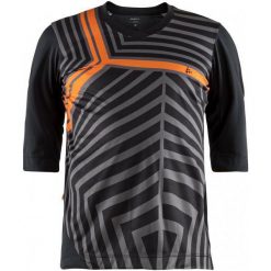 Craft Koszulka Rowerowa Męska Dust Xt, Czarny/Pomarańczowy M. T-shirty sportowe męskie marki Craft. Za 149.00 zł.