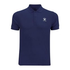 Kelme Polo Manga Corta Basic Marino Unisex. Niebieskie koszulki polo męskie Kelme, bez wzorów, sportowe, bez kołnierzyka, bez ramiączek. Za 84.30 zł.