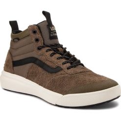 Sneakersy VANS - UltraRange Hi Cub VN0A3MVSUDK Cub/Marshmallow. Brązowe buty sportowe na co dzień męskie Vans, z materiału, eleganckie. W wyprzedaży za 339.00 zł.