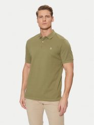 Marc O'Polo Polo B21223053092 Khaki Regular Fit. Brązowe koszulki polo męskie Marc O'Polo, m, bez wzorów, z bawełny, bez kołnierzyka, bez ramiączek. Za 179.99 zł.