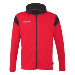 Bluza dresowa z kapturem Uhlsport Squad 27. Czarne bluzy z kapturem męskie Uhlsport, xl, bez wzorów, z dresówki, z kapturem. Za 217.50 zł.
