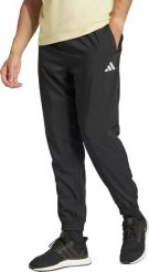 Spodnie męskie adidas Essentials Small Logo Stanford czarne JD1833 S. Czarne długie spodnie sportowe męskie ADIDAS, bez wzorów. Za 210.28 zł.