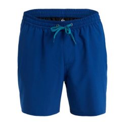 Szorty kąpielowe dla Mężczyzn SURFSILK SOLID 16" Niebieski. Niebieskie kąpielówki męskie Quiksilver, bez wzorów, z elastanu, sportowe. Za 199.99 zł.